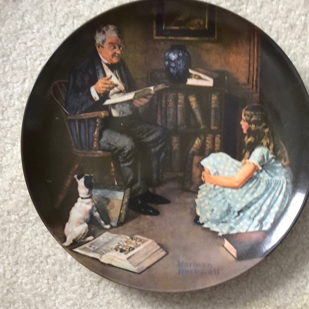 NORMAN ROCKWELL "The StoryTeller" Collecto…